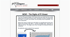 Desktop Screenshot of exatextposters.com